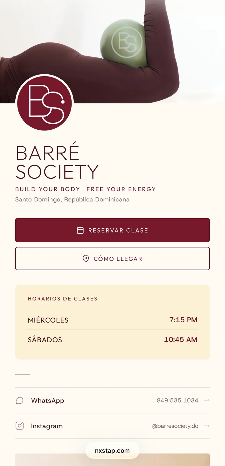 Perfil NXS de Barré Society