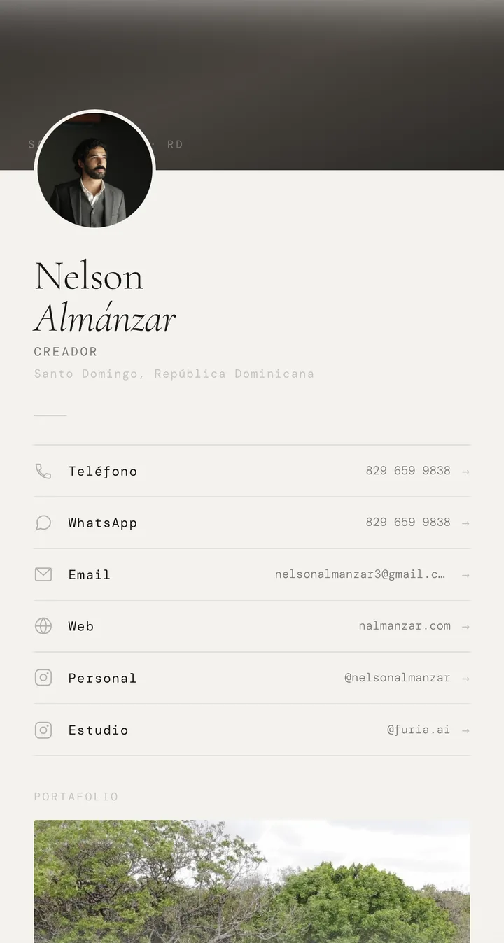 Perfil NXS de Nelson Almánzar